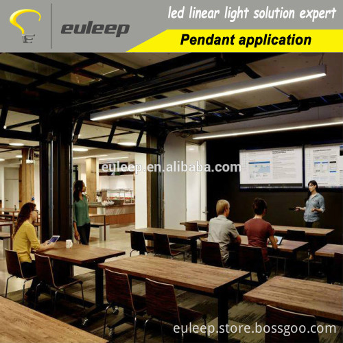 1.2m 2m 2.4m led pendant light,linkable led office lighting, suspended led linear light